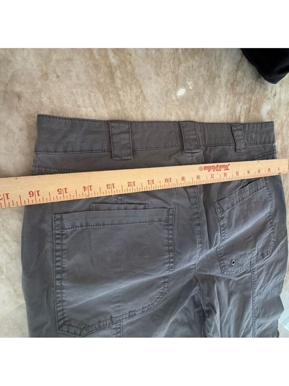 BDG Harper Moto Gray Boot Cut cargo accent Pants urban outfitters - Picture 8 of 13
